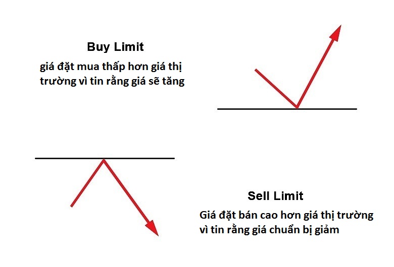 Cách sử dụng lệnh forex Buy limit sell limit